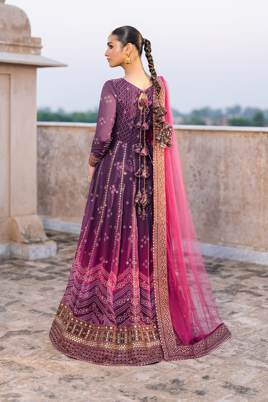 Iznik | Bandhani Formals | UE-333 - Ladies Clothes