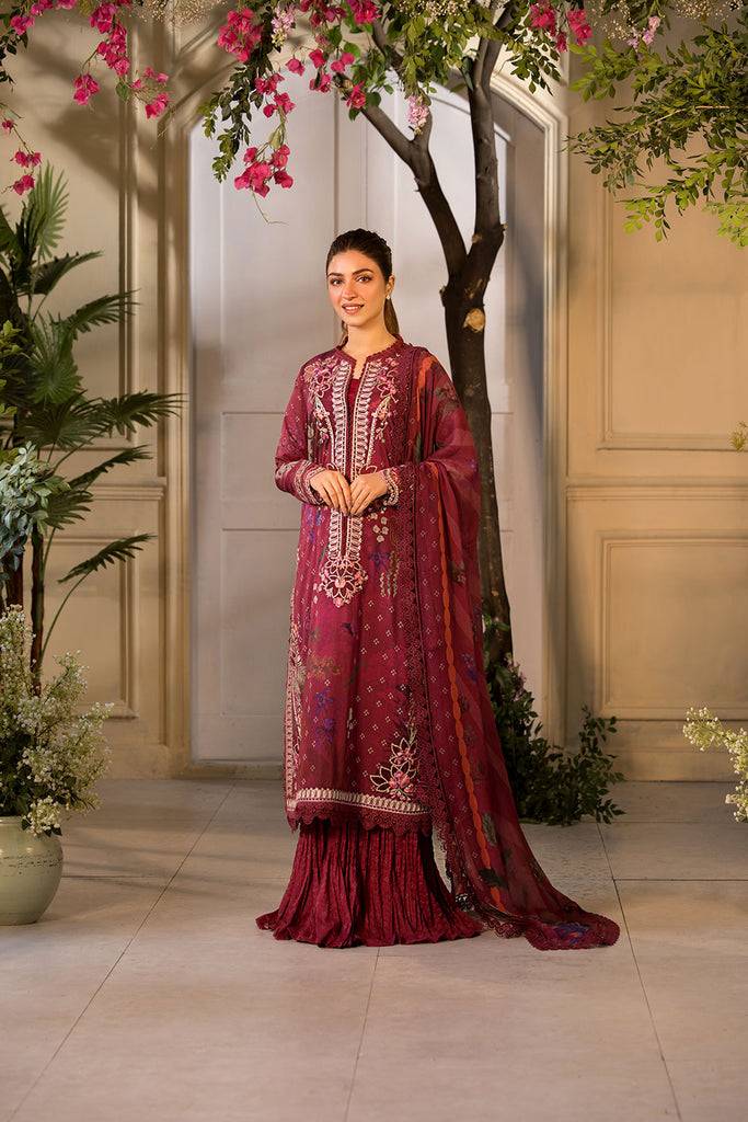 Sobia Nazir | Vital Lawn 25 | 9A by Maria Faisal - Registered Vendor of : Sobia Nazir - type : Ladies Clothes - 100% original wedding dresses