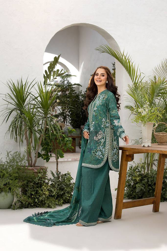 Sobia Nazir | Vital Lawn 25 | 9B by Maria Faisal - Registered Vendor of : Sobia Nazir - type : Ladies Clothes - 100% original wedding dresses