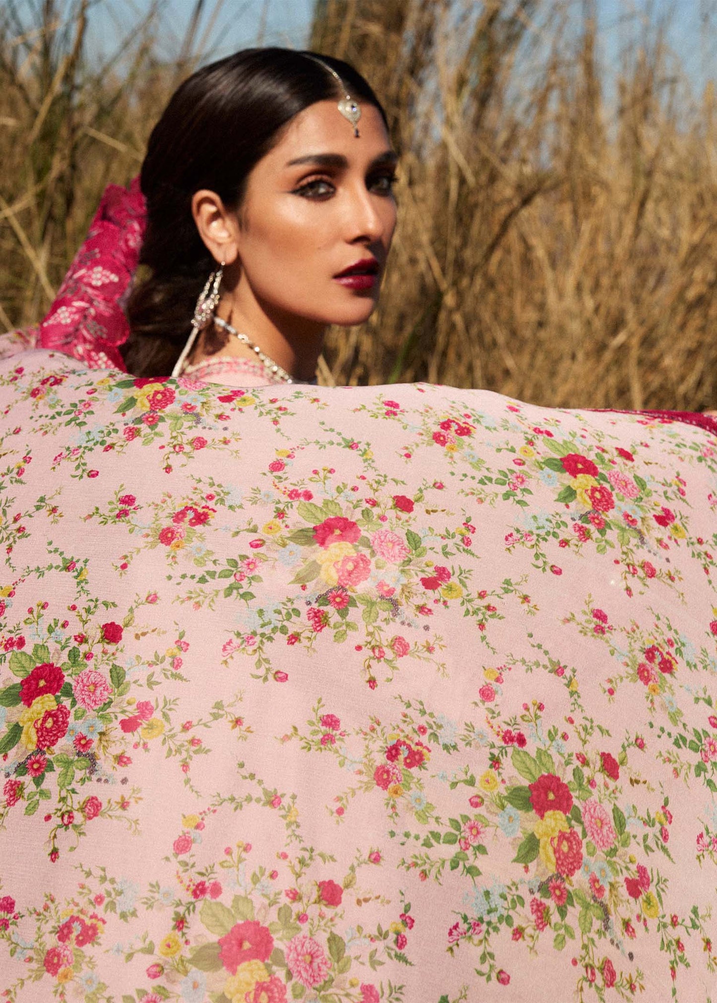 Hussain Rehar | Surkh Eid Pret’25 | Neher by Maria Faisal - Registered Vendor of : Hussain Rehar - type : Ladies Clothes - 100% original wedding dresses