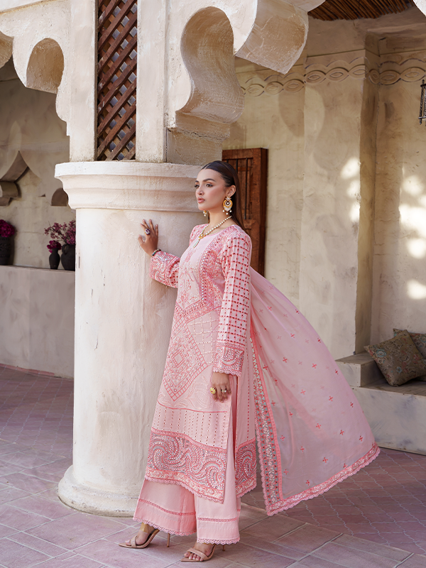 Zebtan | Zeenat Luxury Lawn Eid Collection | ZL 04 - Maria Faisal