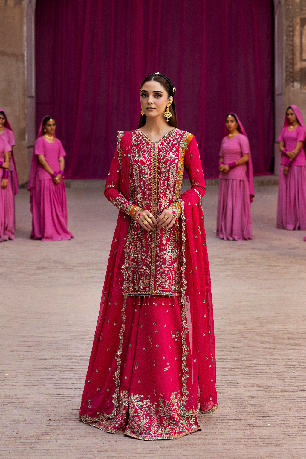 Emaan Adeel I The Empress Wedding Formals I IMAELISSA - Ladies Clothes - Maria Faisal
