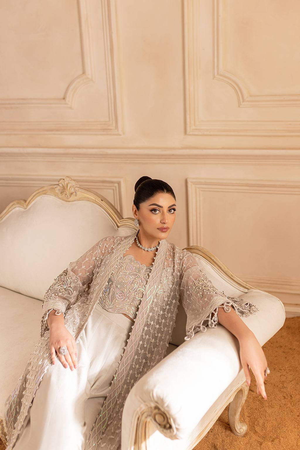 Vanya | Marlene Formals | ML-08 by Maria Faisal - Registered Vendor of : Vanya - type : Ladies Clothes - 100% original wedding dresses
