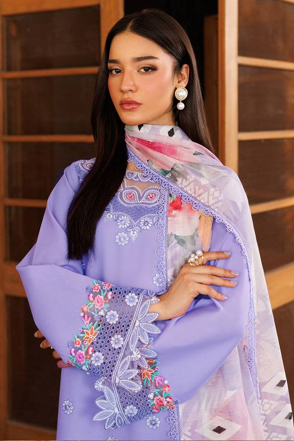 Farasha | Summer Weaves Embroidered Lawn | Lavender Dew by Maria Faisal - Registered Vendor of : Farasha - type : Ladies Clothes - 100% original wedding dresses
