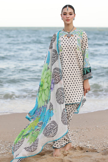 Charizma | C Prints Vol 6 | CP4-50 - Designer Dress with Intricate embroidery and embellishments. Shop elegent wedding dress at Maria Faisal.