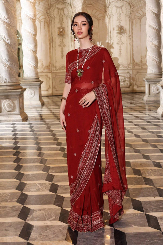 Chinyere | Formal Wedding Exclusive | SOHA B SARI (AA5343) by Maria Faisal - Registered Vendor of : Chinyere - type : Ladies Clothes - 100% original wedding dresses