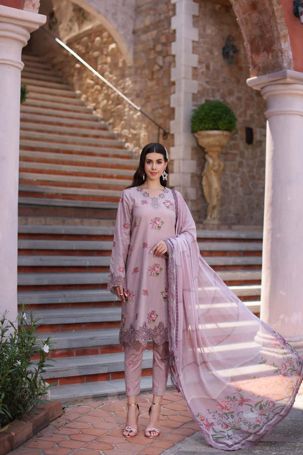 Noor by Saadia Asad | Eid Luxe Printkari 24 | D4 - Maria Faisal