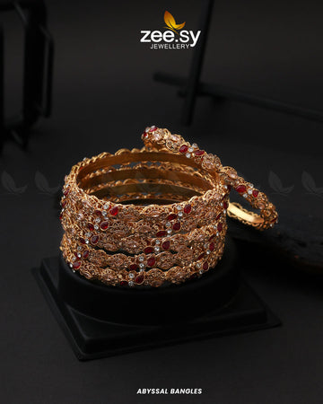 Abyssal Bangles - Designer Dress with Intricate embroidery and embellishments. Shop elegent wedding dress at Maria Faisal.
