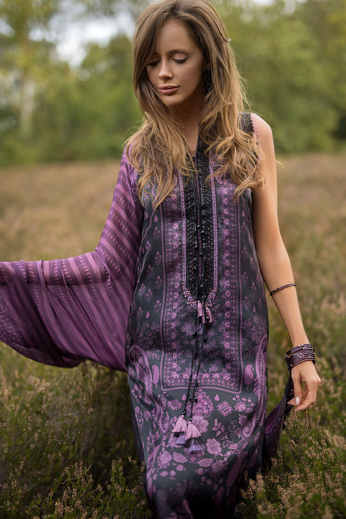 Sobia Nazir | Silk Satin 25 | ST25-08 - Formal Dress - available at Maria Faisal in UK and USA.