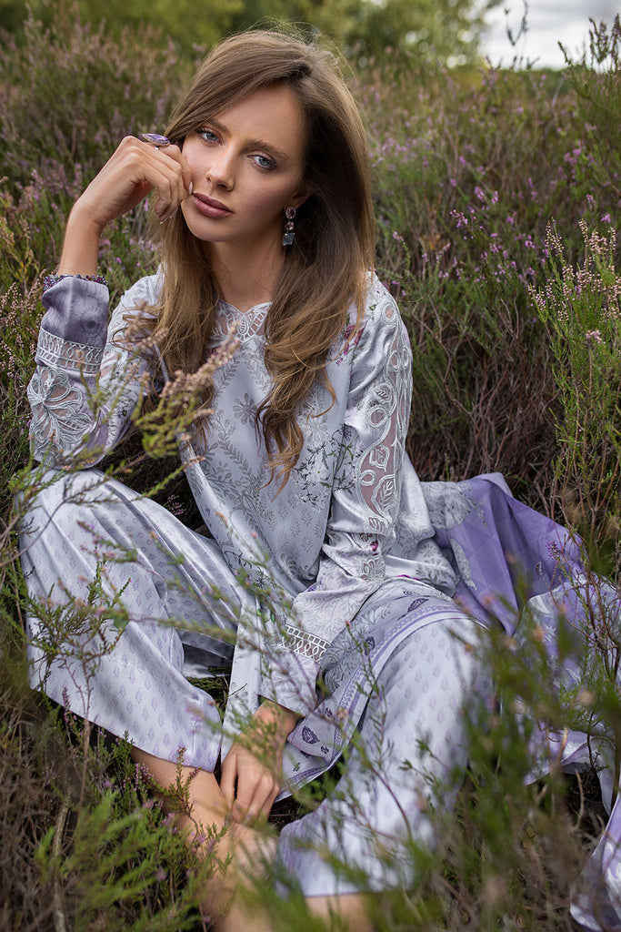 Sobia Nazir | Silk Satin 25 | ST25-03 - Formal Dress - available at Maria Faisal in UK and USA.