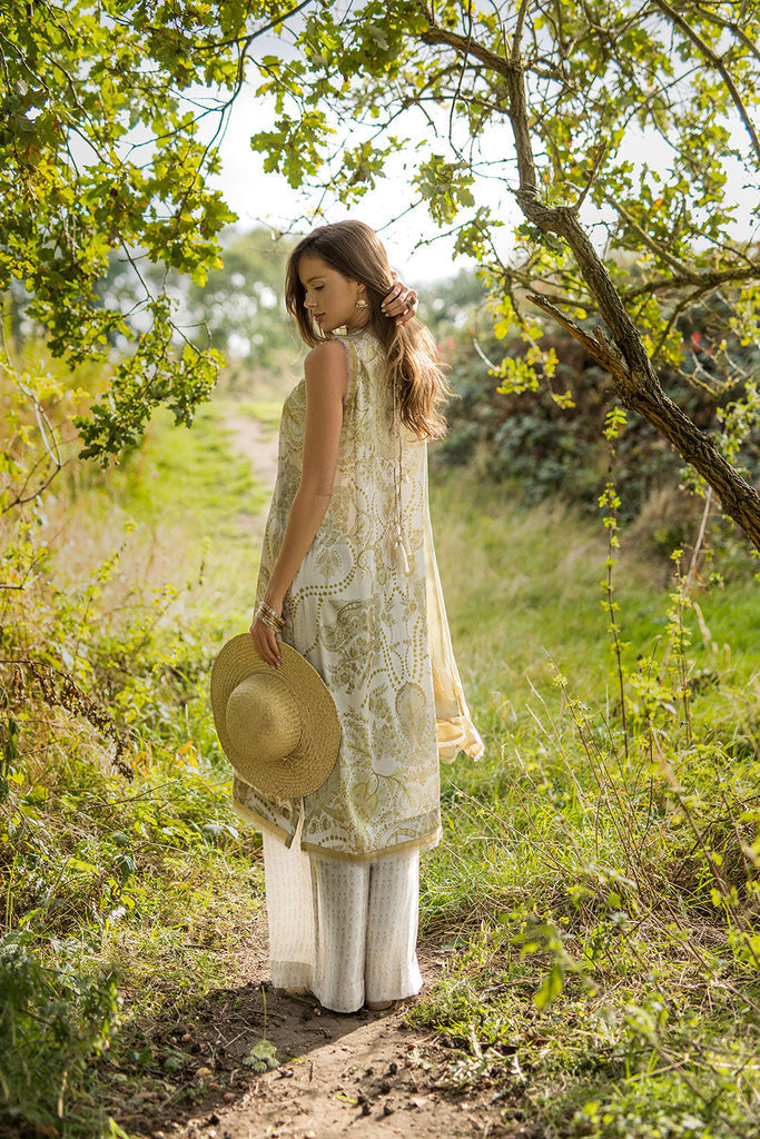 Sobia Nazir | Silk Satin 25 | ST25-06 - Formal Dress - available at Maria Faisal in UK and USA.