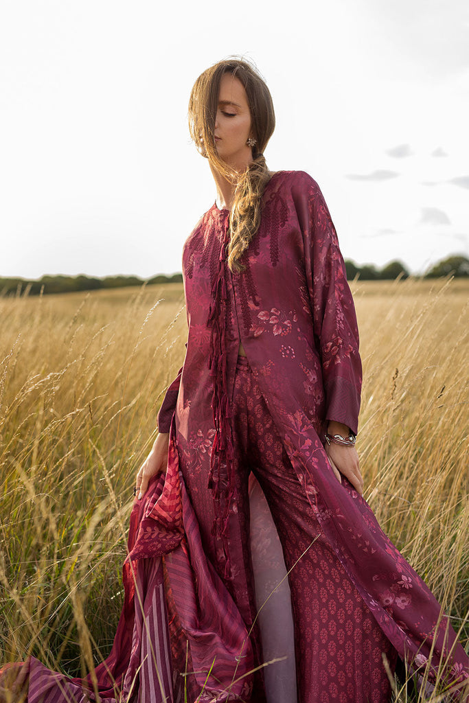 Sobia Nazir | Silk Satin 25 | ST25-10 - Formal Dress - available at Maria Faisal in UK and USA.