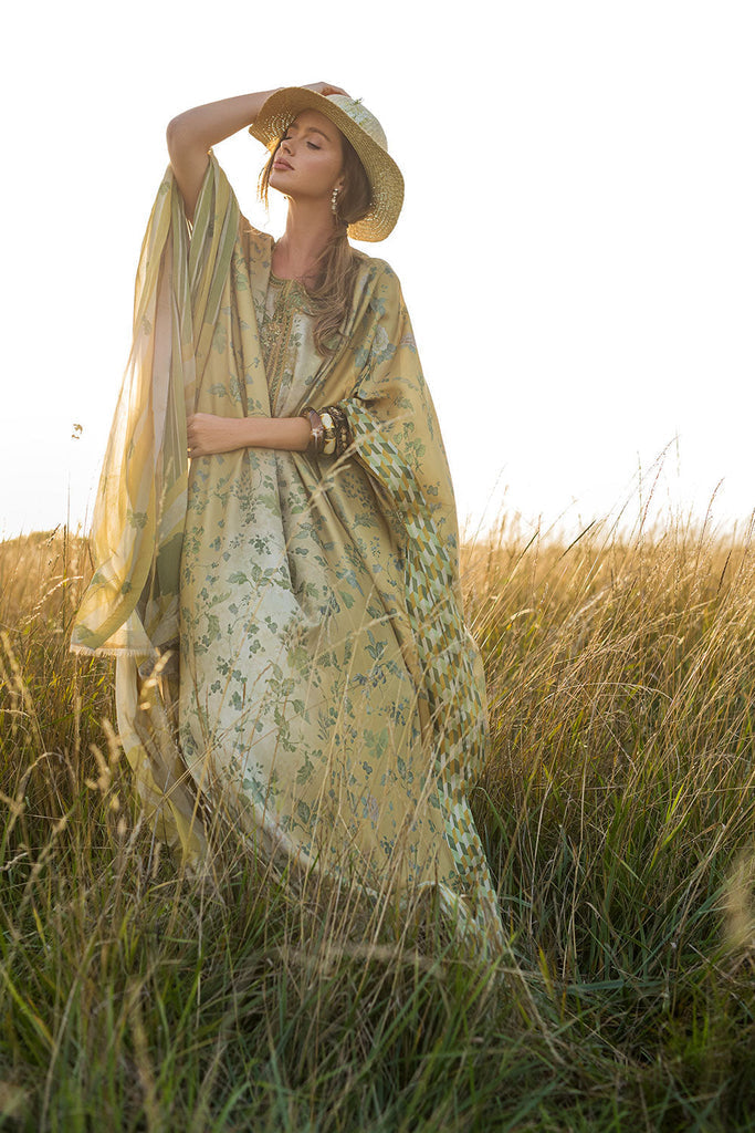 Sobia Nazir | Silk Satin 25 | ST25-04 - Formal Dress - available at Maria Faisal in UK and USA.