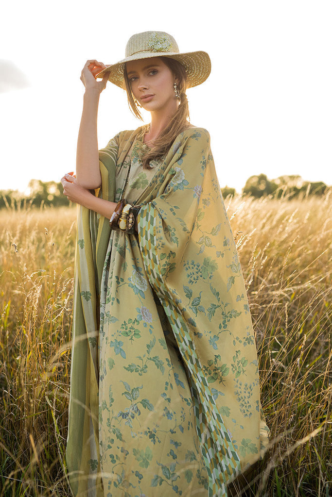 Sobia Nazir | Silk Satin 25 | ST25-04 - Formal Dress - available at Maria Faisal in UK and USA.