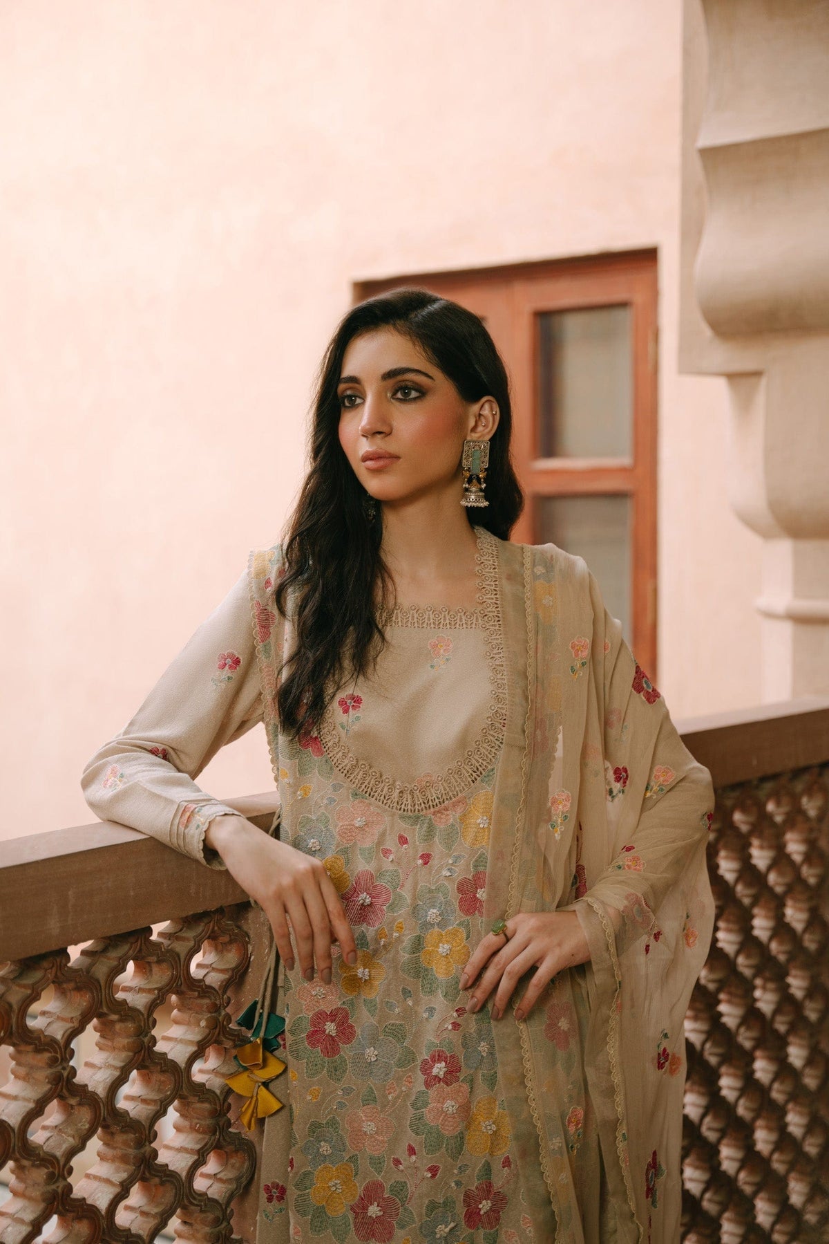 Taana Baana | Manzil Winter |  M3407A - Ladies Clothes - Maria Faisal