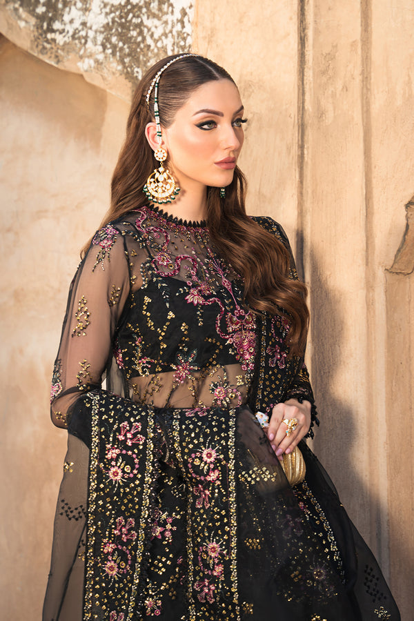 Ayzel | Pehli Nazar Wedding Formals | NAZNEEN - Designer Dress with Intricate embroidery and embellishments. Shop elegent wedding dress at Maria Faisal.