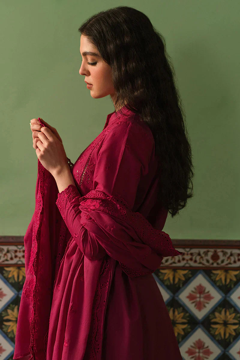 Cross Stitch | Chikankari Lawn | CERISE LOFT - Ladies Clothes - Maria Faisal