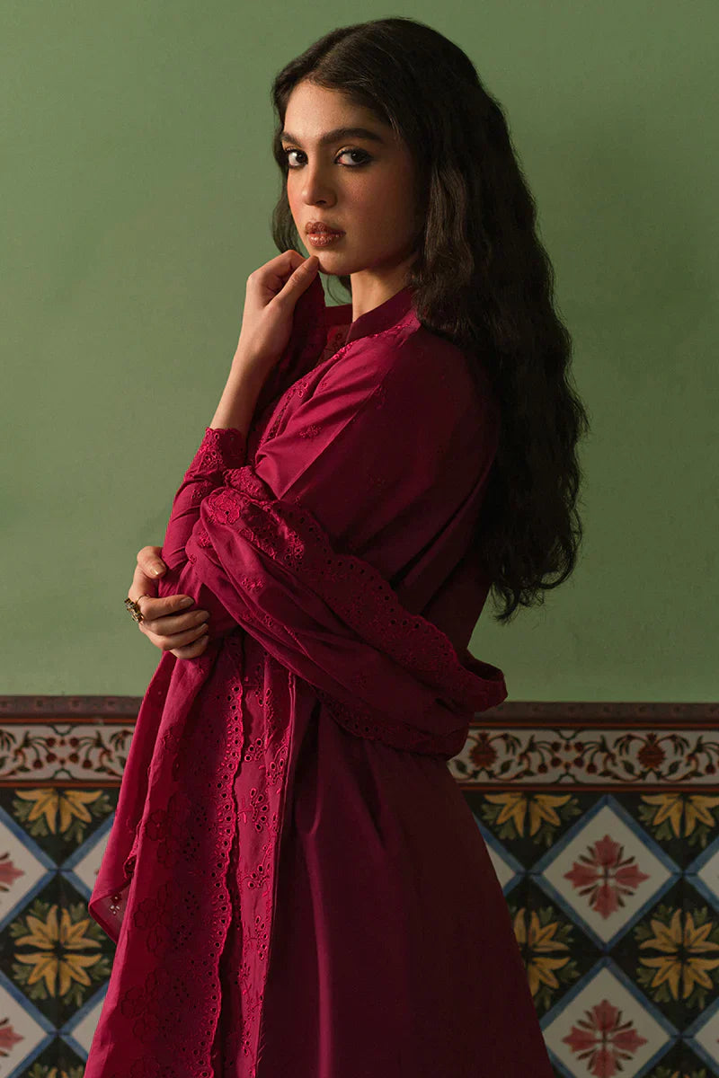 Cross Stitch | Chikankari Lawn | CERISE LOFT - Ladies Clothes - Maria Faisal