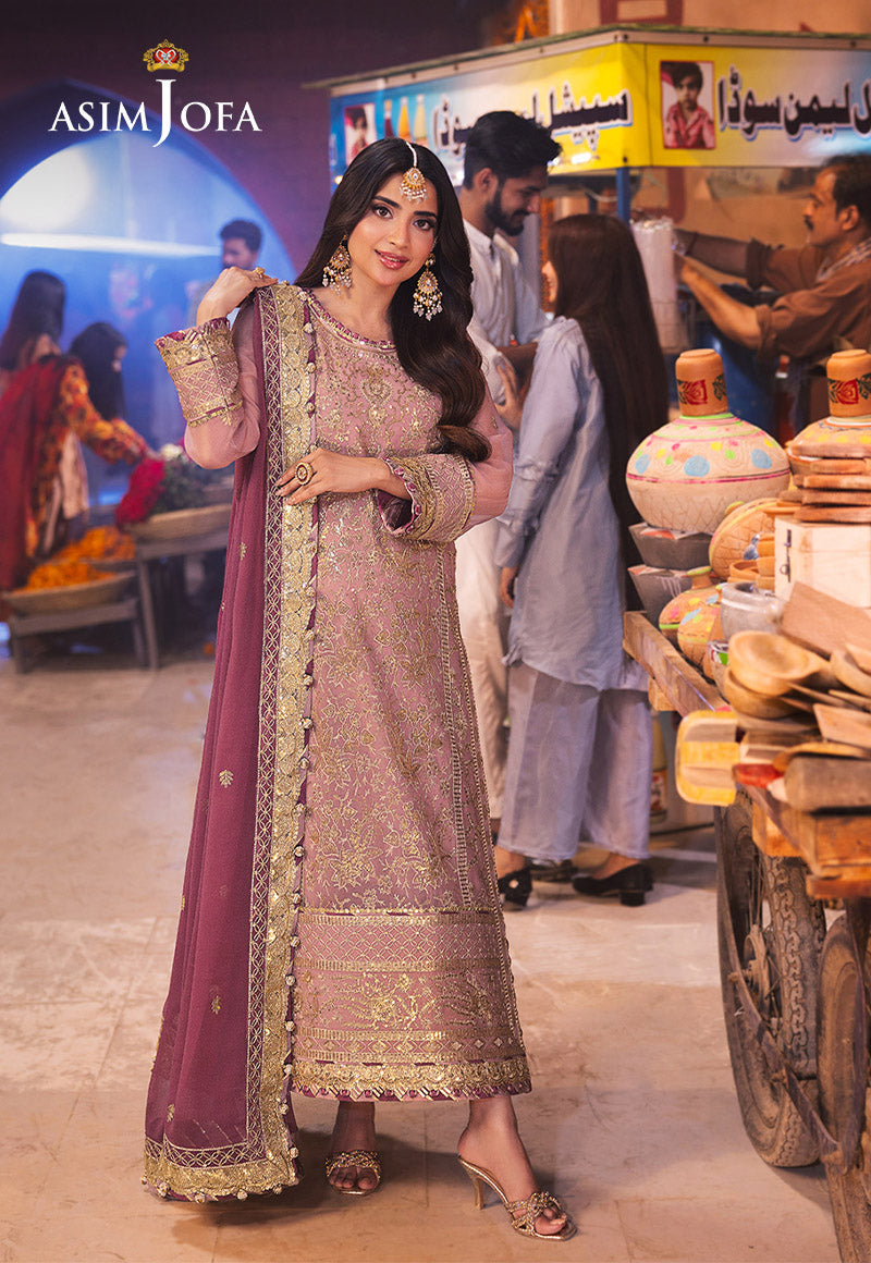 Asim Jofa | Chamkeli Formals 24 | AJKK-04 - Designer Dress - Maria Faisal
