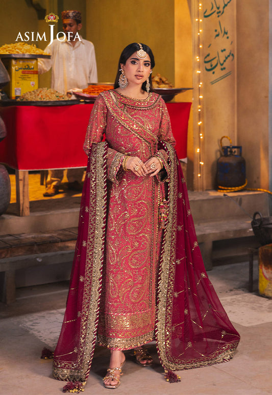 Asim Jofa | Chamkeli Formals 24 | AJKK-05 - Designer Dress - Maria Faisal