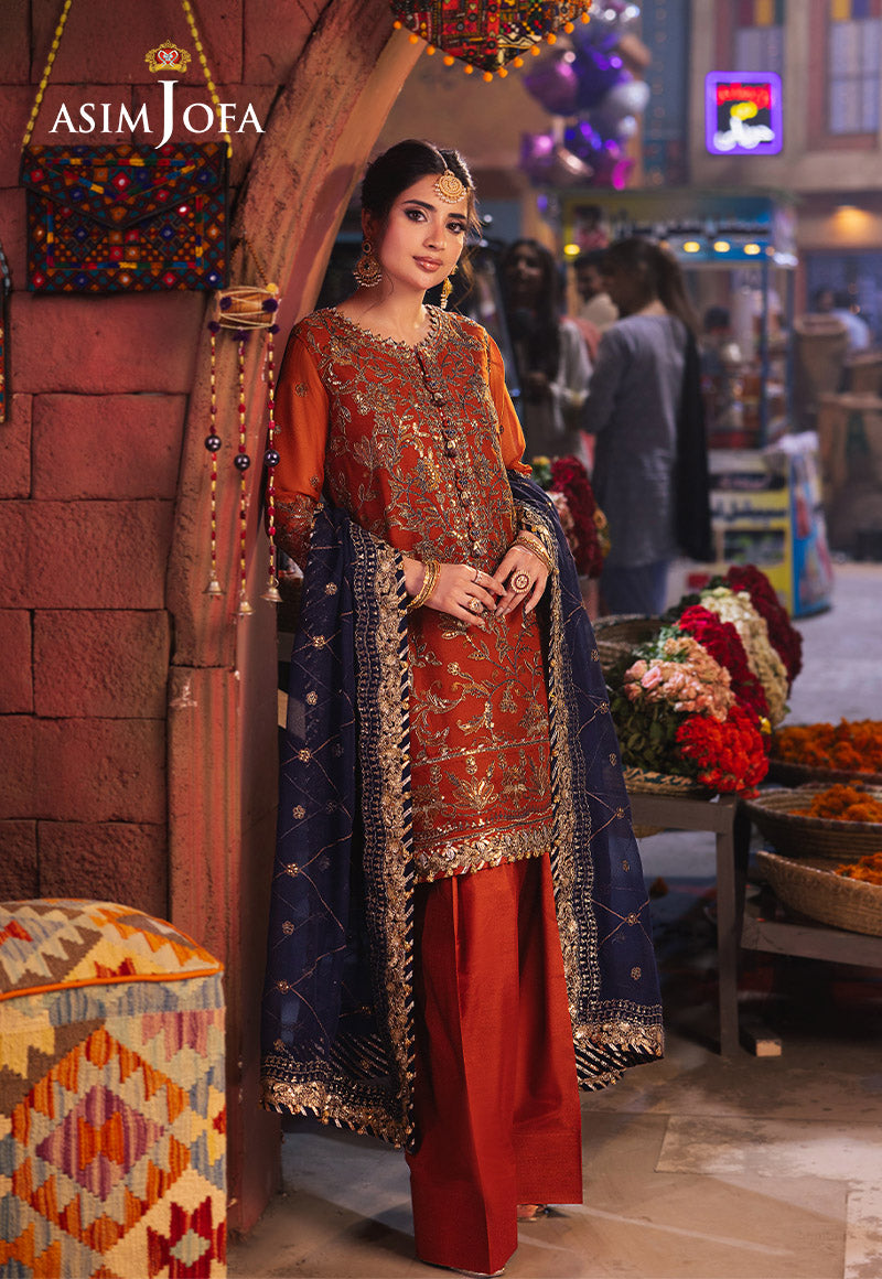 Asim Jofa | Chamkeli Formals 24 | AJKK-10 - Designer Dress - Maria Faisal
