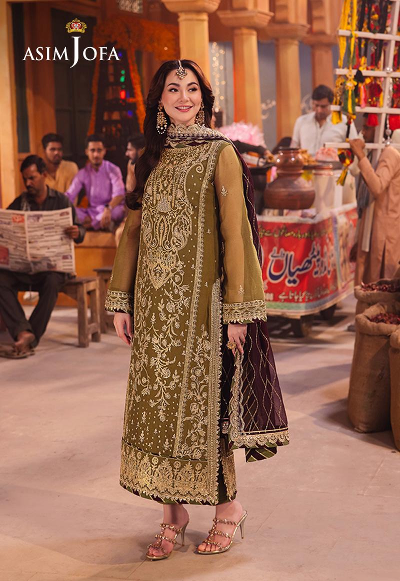 Asim Jofa | Chamkeli Formals 24 | AJKK-23 - Designer Dress - Maria Faisal
