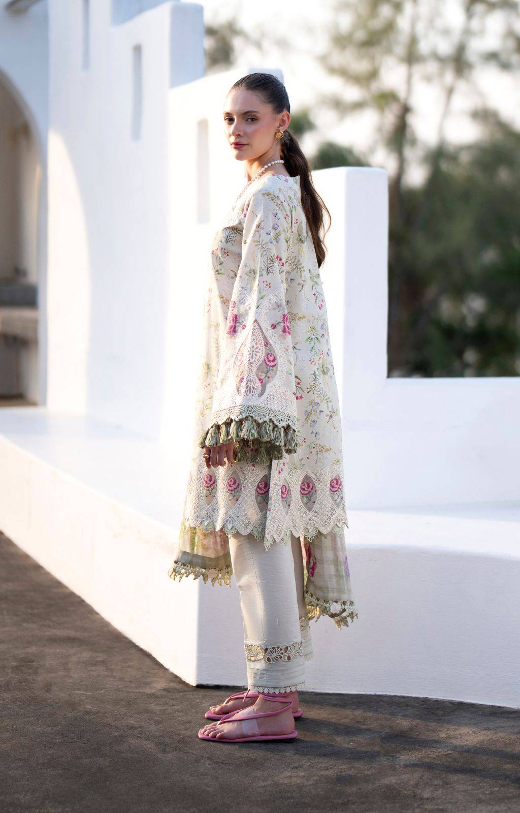 AJR Couture | Printakari Lawn 25 | Aleesia by Maria Faisal - Registered Vendor of : AJR Couture - type : Ladies Clothes - 100% original wedding dresses