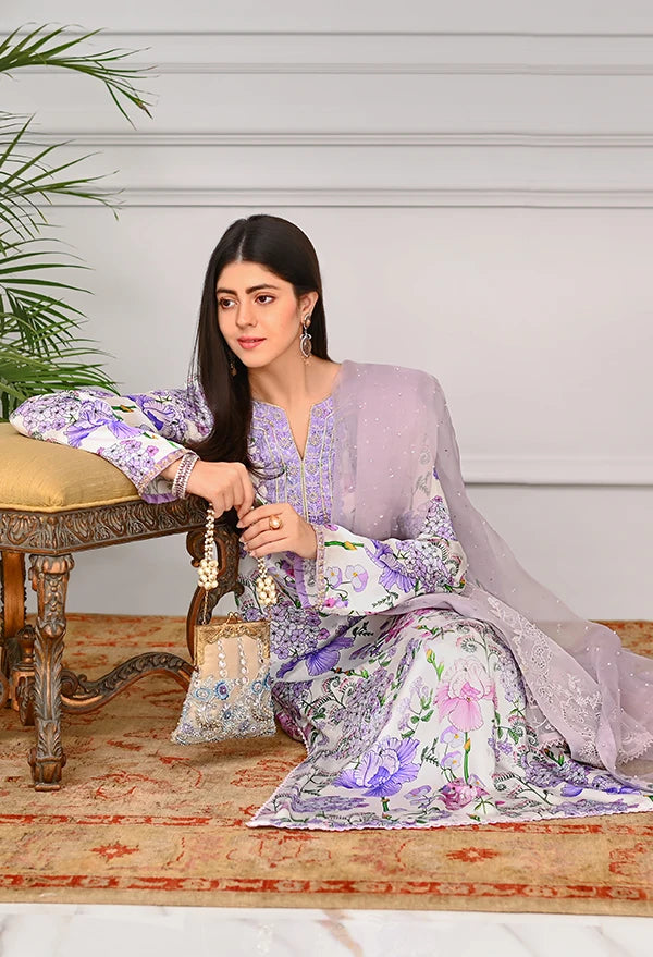 Layla Chatoor | Pret A Porter | LC-37 - Luxury Dress - available at Maria Faisal in UK and USA.