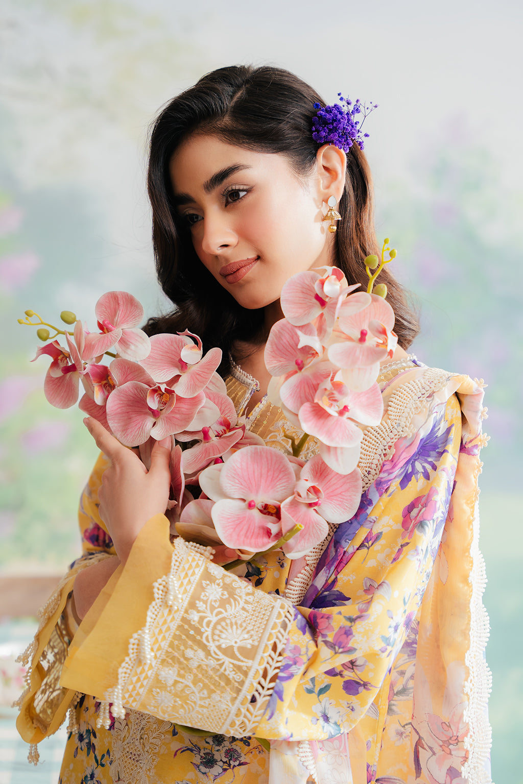 Afrozeh | The Floral Charm | Tuscany - Pakistani Dress - Maria Faisal