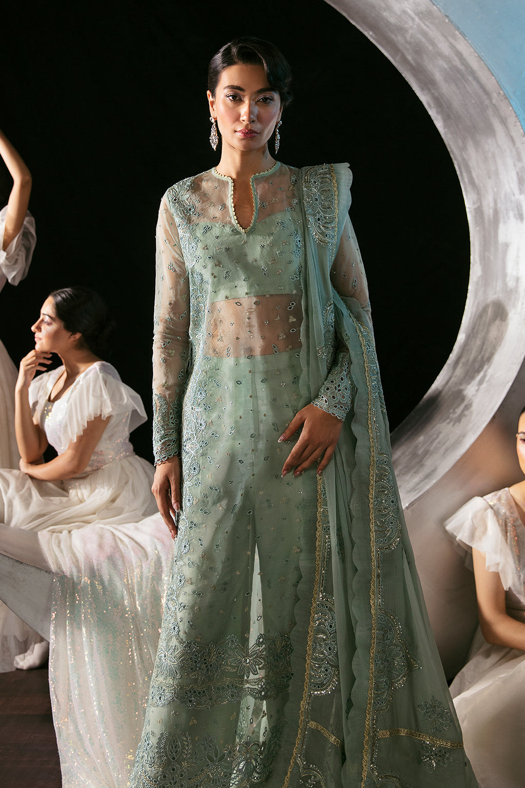 Afrozeh | La Fuchsia Festive 24 | Amalfi - Pakistani Dress - Maria Faisal