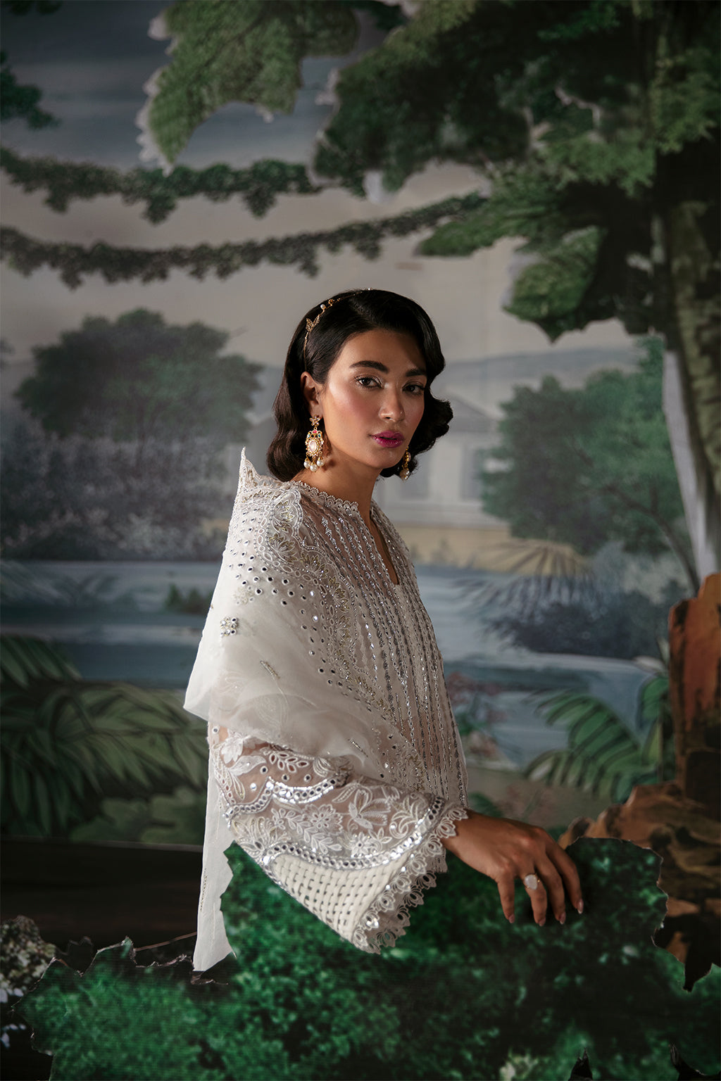 Afrozeh | La Fuchsia Festive 24 | Laira - Pakistani Dress - Maria Faisal