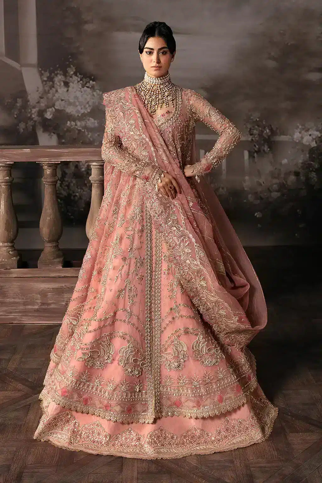 tea pink bridal dress Tea Pink Flare Maxi
