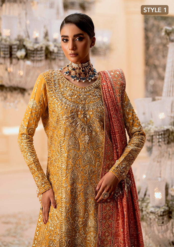 Aik Atelier | Wedding Festive 25 | LOOK 08 by Maria Faisal - Registered Vendor of : Aik Atelier - type : Ladies Clothes - 100% original wedding dresses