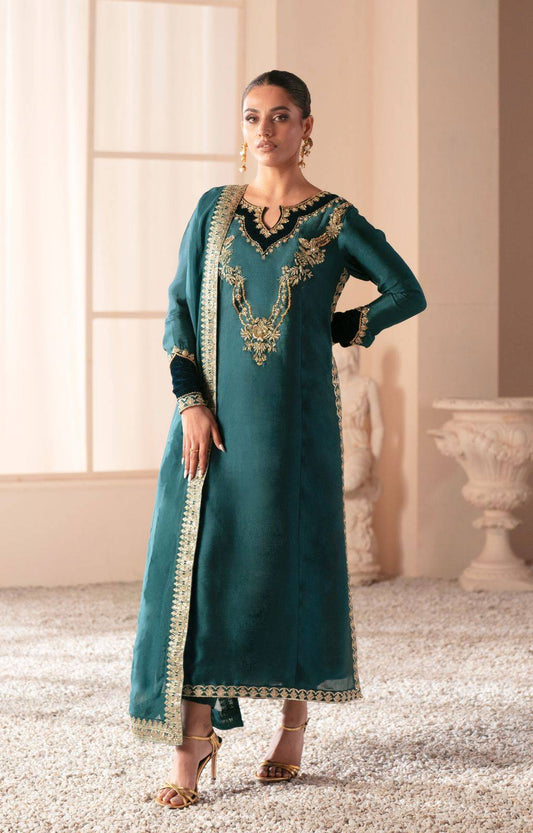 Ajr Couture | Symphony Luxe Festive 25 | Jade by Maria Faisal - Registered Vendor of : AJR Couture - type : Ladies Clothes - 100% original wedding dresses