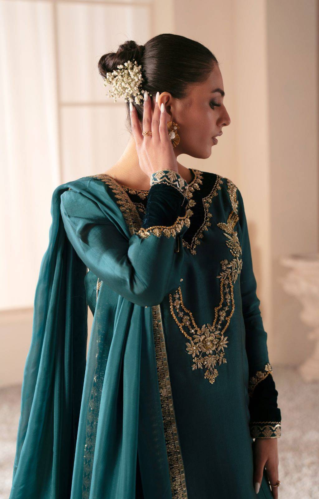 Ajr Couture | Symphony Luxe Festive 25 | Jade by Maria Faisal - Registered Vendor of : AJR Couture - type : Ladies Clothes - 100% original wedding dresses