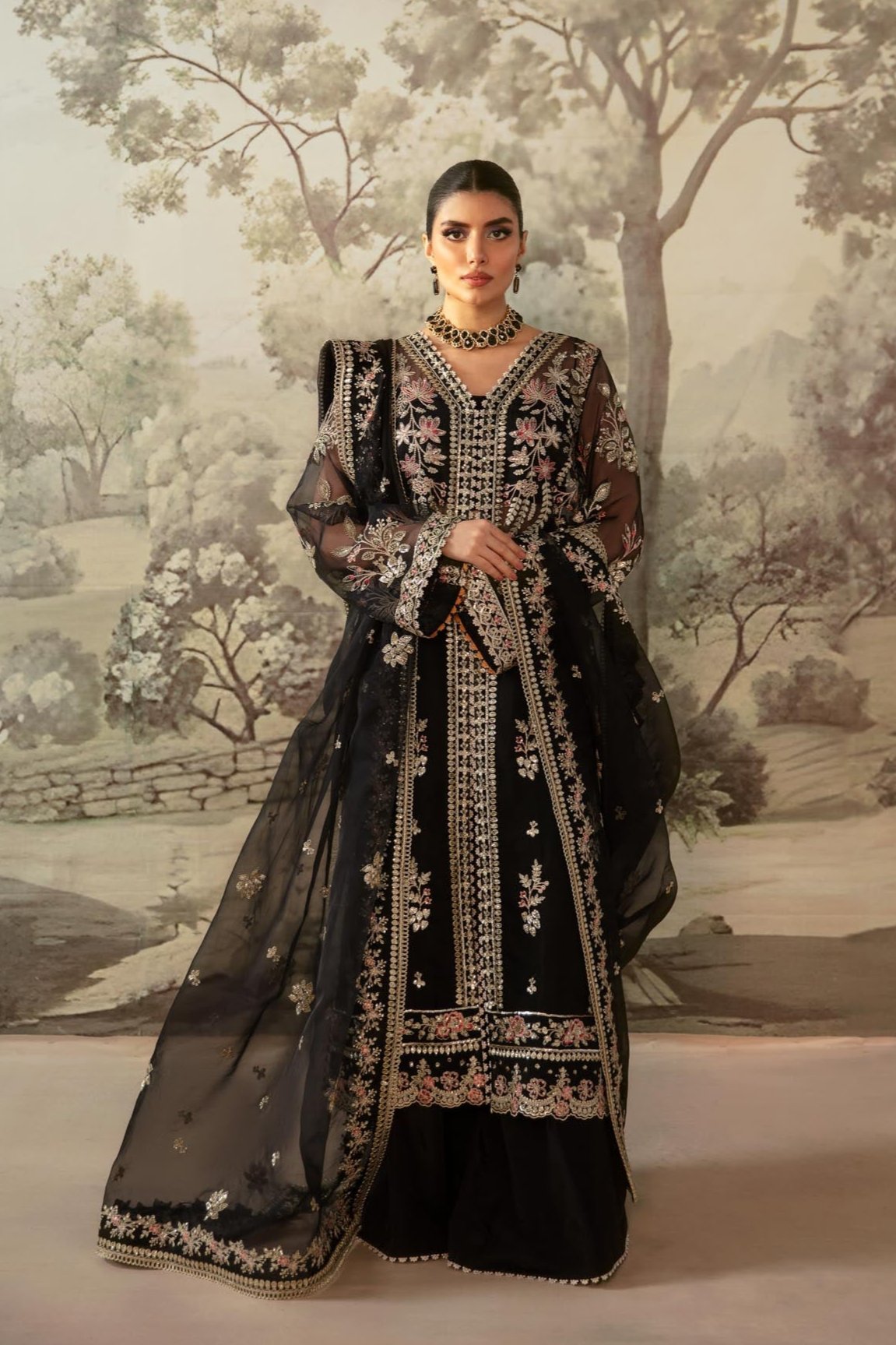 Akbar Aslam | Velora Formal Pret | Nebula - Ladies Clothes