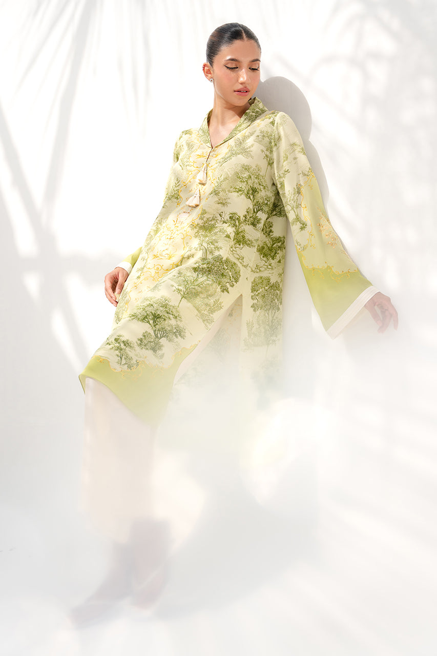 Sania Maskatiya | Summer Festive 26 | Aleen (A) - Luxury Dress - available at Maria Faisal in UK and USA.