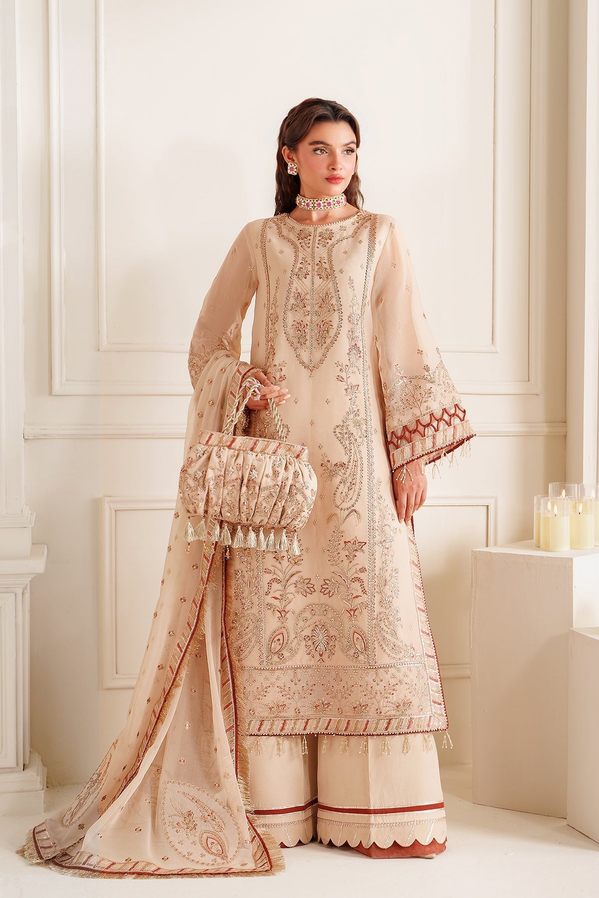 Alizeh | Dua Formals 24 | AF-DUA-3028-Emel - Ladies Clothes - Maria Faisal