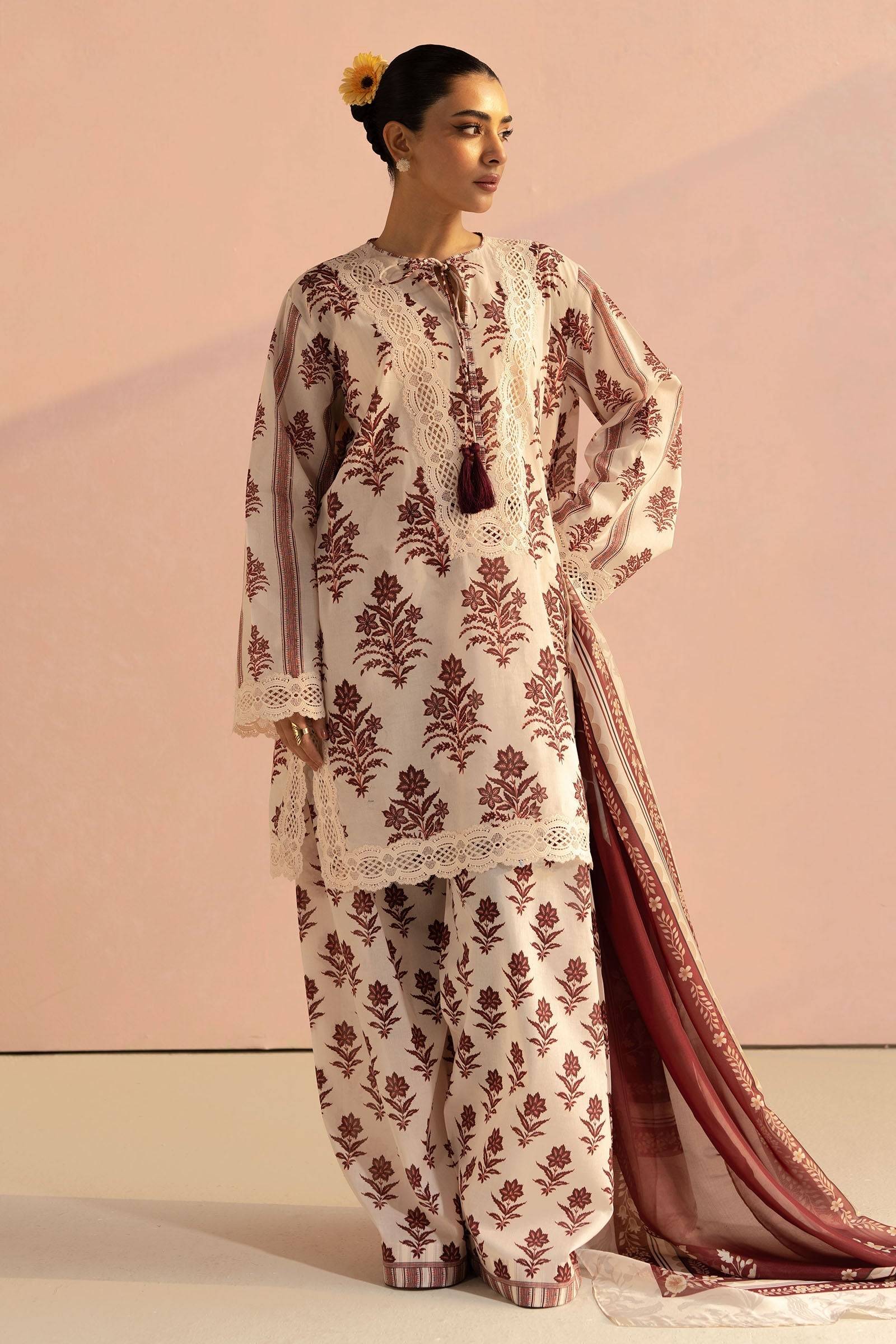 Zara Shahjahan | Coco Prints 25 | Amari-1B by Maria Faisal - Registered Vendor of : Zara Shahjahan - type : Ladies Clothes - 100% original wedding dresses