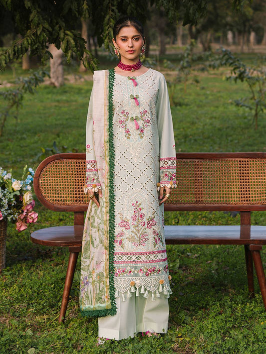 Mahnur | Dahlia Luxury Lawn 25 | Ana by Maria Faisal - Registered Vendor of : Mahnur - type : Ladies Clothes - 100% original wedding dresses