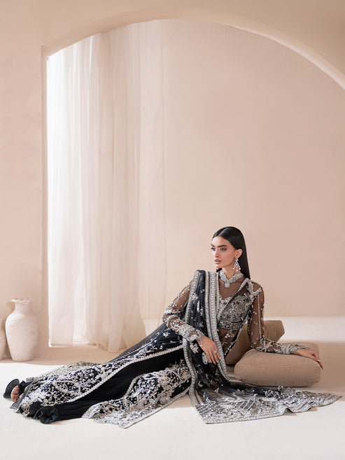 Epoque | Reve Luxury Formals | Ardeur - Formal Dress - available at Maria Faisal in UK and USA.