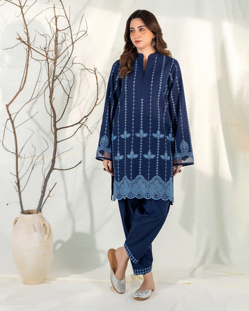 Zevk | Winter Flavour | COZY - Designer Dress with Intricate embroidery and embellishments. Shop elegent wedding dress at Maria Faisal.