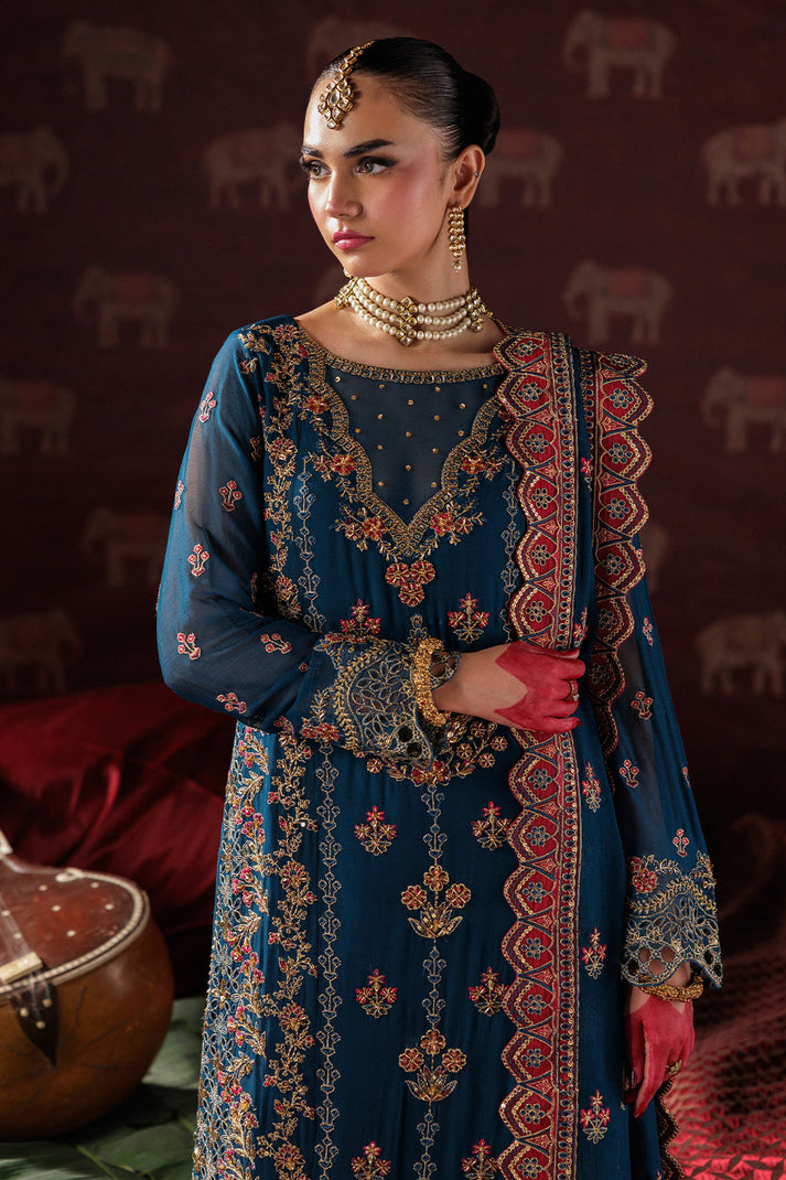 Saad Shaikh | Panache Luxury Chiffon 25 | D-04 - Ladies Clothes - Maria Faisal