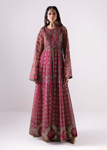Laj | Elaheh Formals | LAIA - Designer Dress with Intricate embroidery and embellishments. Shop elegent wedding dress at Maria Faisal.