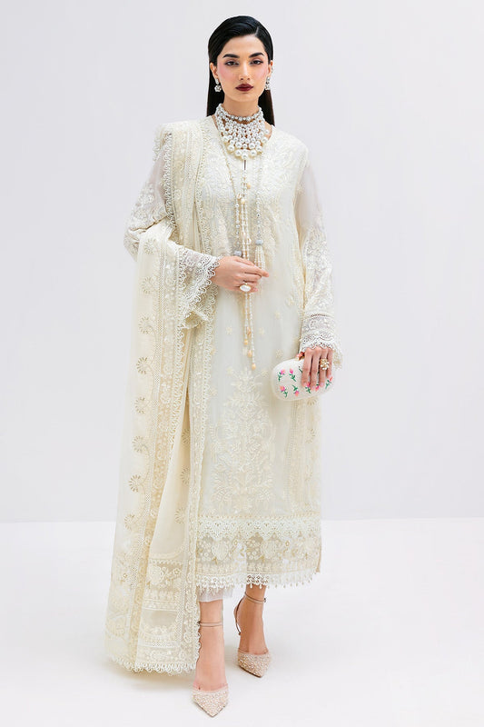 Imrozia Premium | Luxe Serene 25 | S-1086 PEARL - Ladies Clothes - Maria Faisal