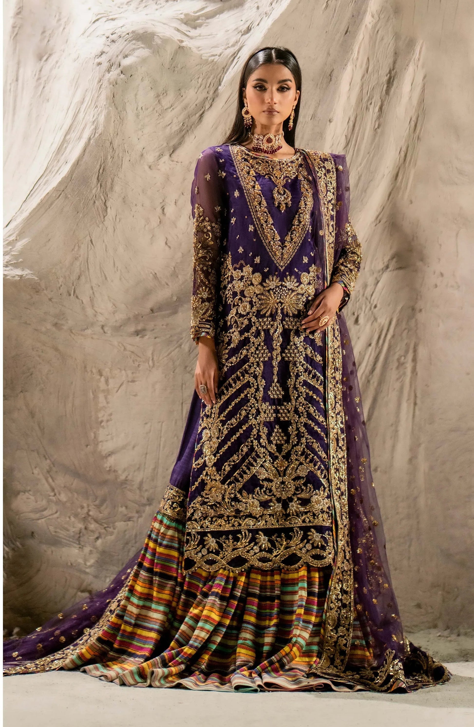 Maryum N Maria | Luxury Formals | ANAHITA-MW24-568 - Wedding Dress - Maria Faisal