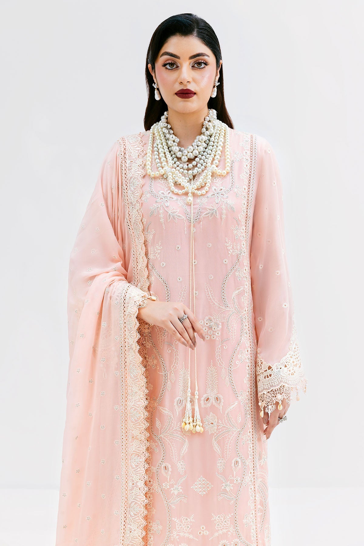 Imrozia Premium | Luxe Serene 25 |S-1088 BLUSH - Ladies Clothes - Maria Faisal