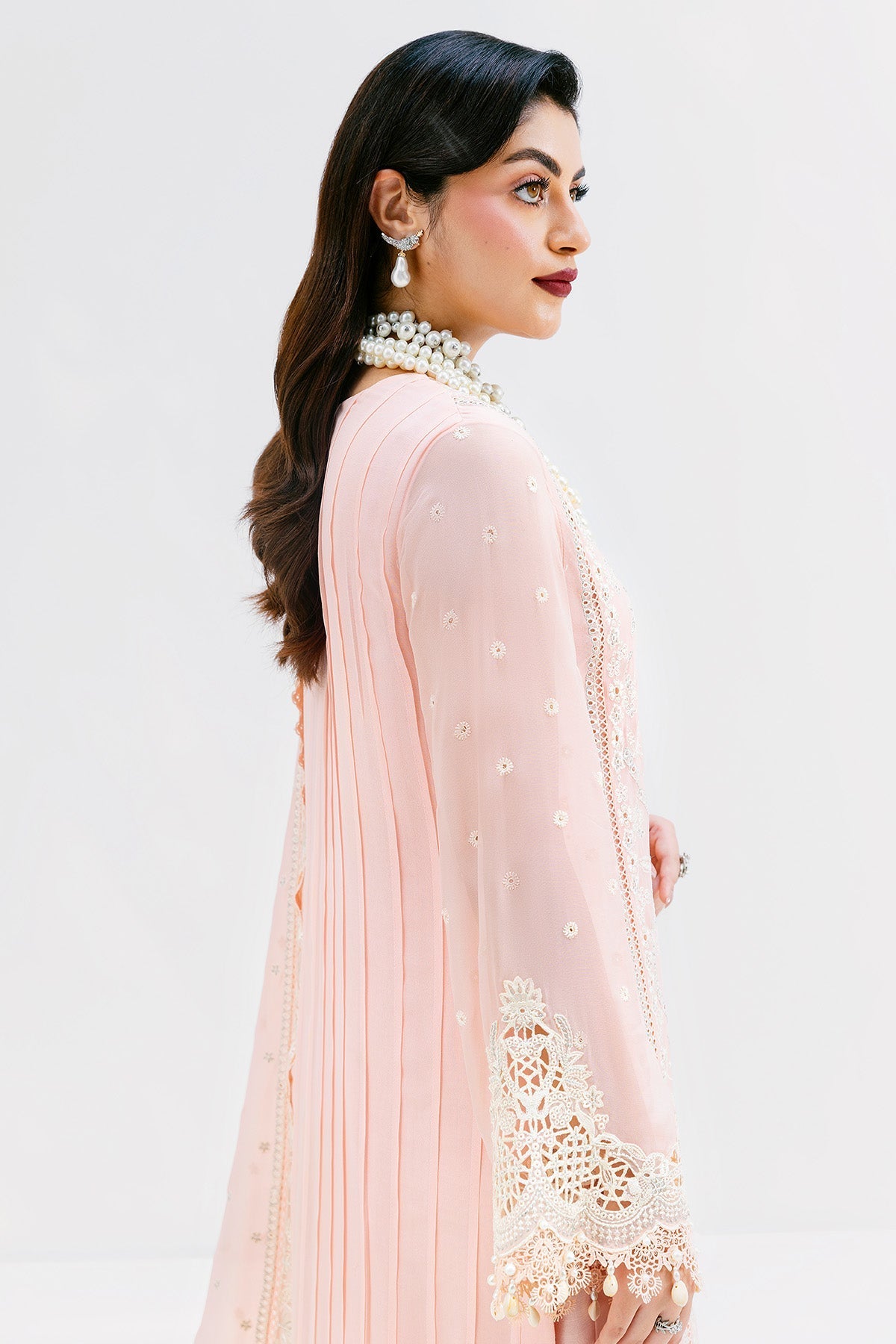 Imrozia Premium | Luxe Serene 25 |S-1088 BLUSH - Ladies Clothes - Maria Faisal