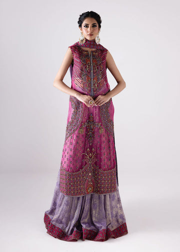 Laj | Elaheh Formals | ROSA - Designer Dress with Intricate embroidery and embellishments. Shop elegent wedding dress at Maria Faisal.