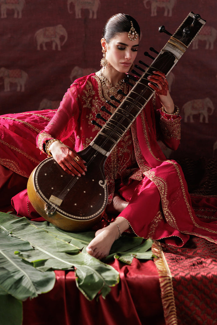 Saad Shaikh | Panache Luxury Chiffon 25 | D-01 - Ladies Clothes - Maria Faisal